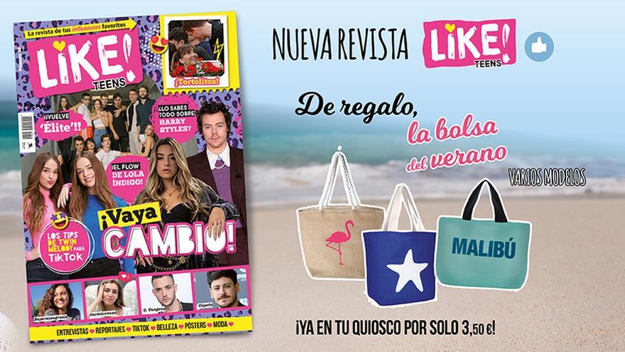 Like!, la revista de tus influencers favoritos se renueva