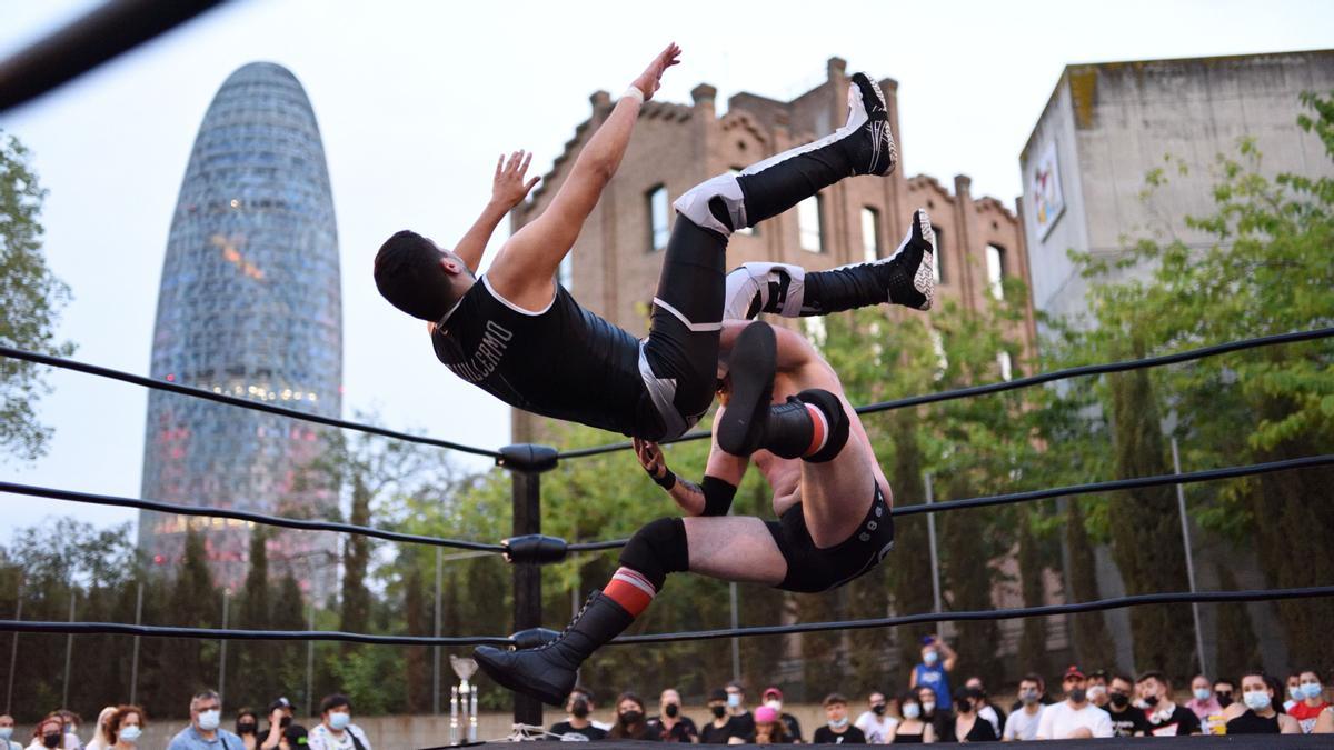 Uno de los últimos eventos de la escuela Resist Pro Wrestling en la Farigola del Clot.