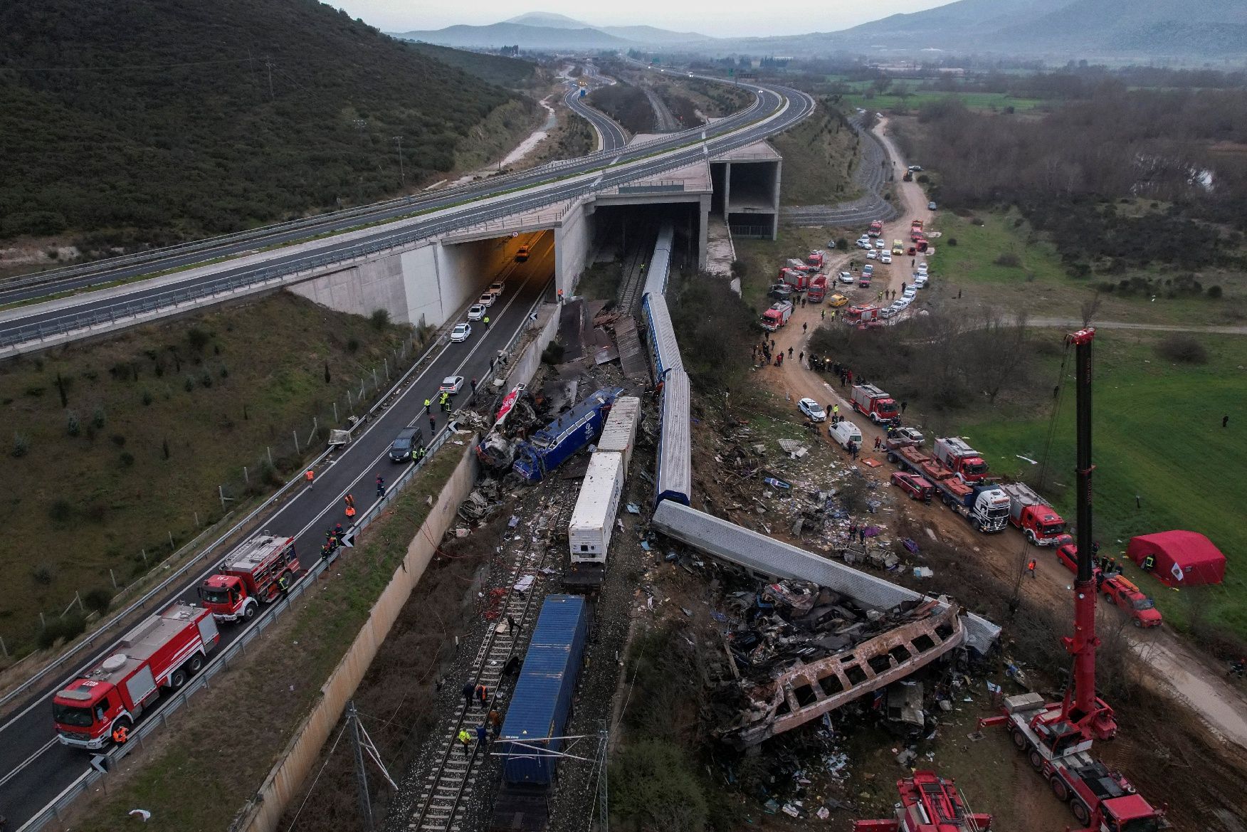 Accident de tren a Grècia, amb almenys 32 morts