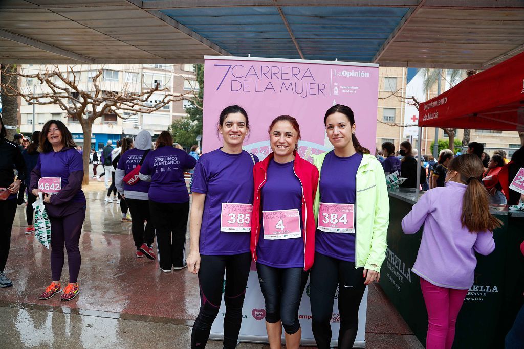 Carrera de la Mujer Murcia 2022: las participantes posan en el photocall