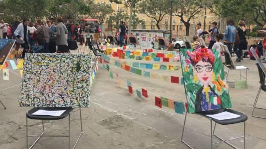 L&#039;alumnat del CEIP Pràctiques de València porta el seu art a l&#039;Ivam