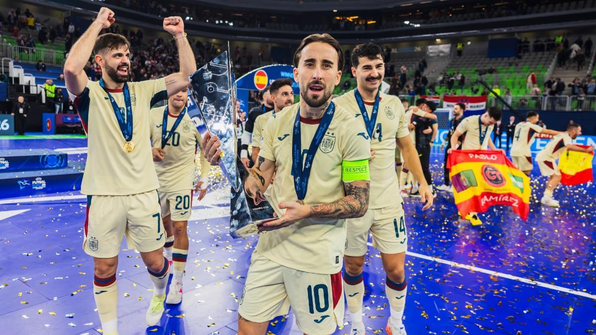 España, campeona de Europa de fútbol sala