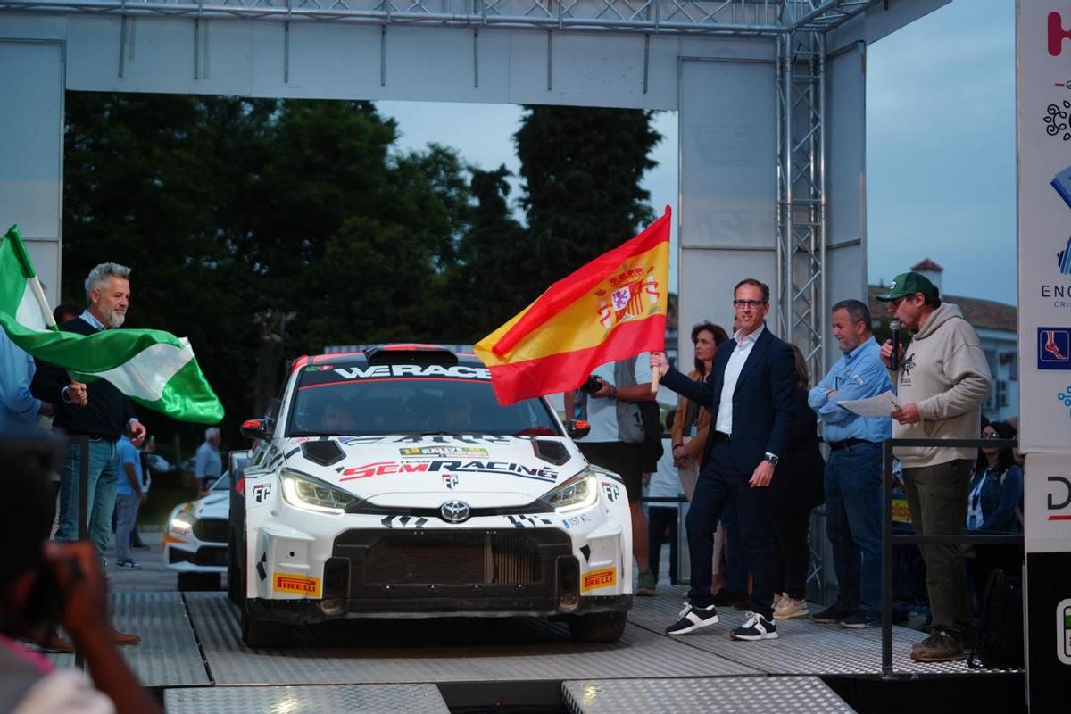 La jornada inicial del Rally Ciudad de Pozoblanco, en imágenes