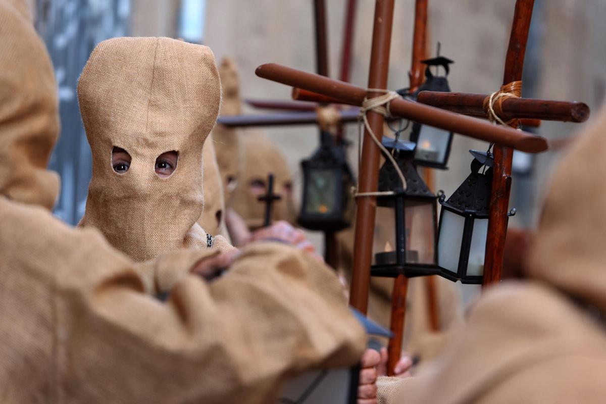 Archivo - Procesión del Cristo de la Sangre, a 6 de abril de 2023, en Palma, Mallorca, Islas Baleares (España).