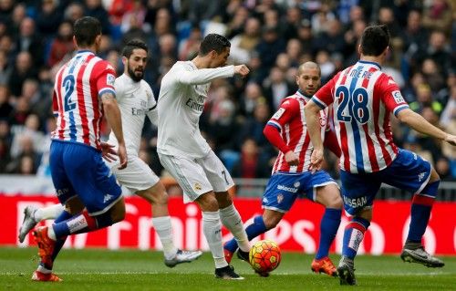 Liga: Real Madrid - Sporting de Gijón