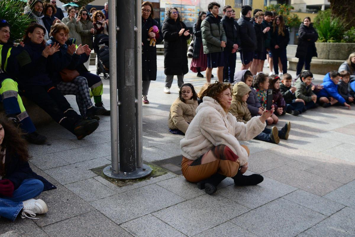 La declaración del alumnado de A Pedra en el 8-M: "As voces do futuro"