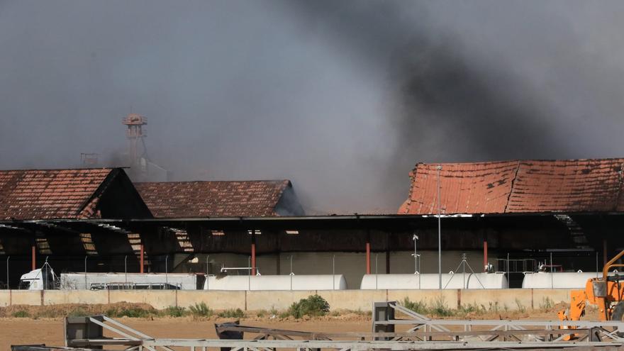 GALERÍA | El día después del incendio en Cobadu