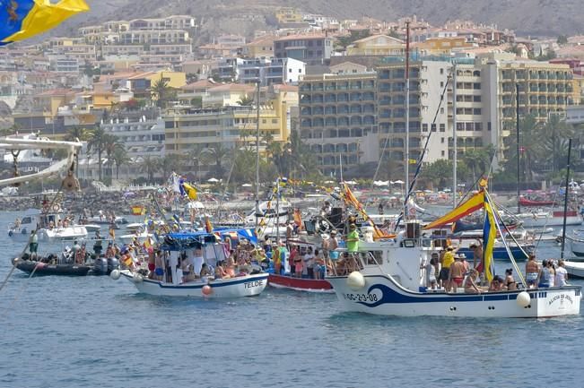 Procesión marítima de la Virgen del Carmen ...