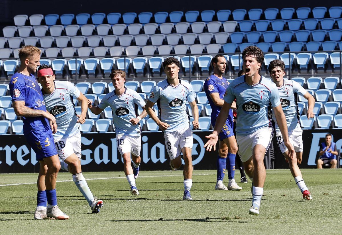 El Celta Fortuna 3-2 Europa, en imágenes