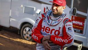 Paulo Gonçalves, durante el Dakar 2020.