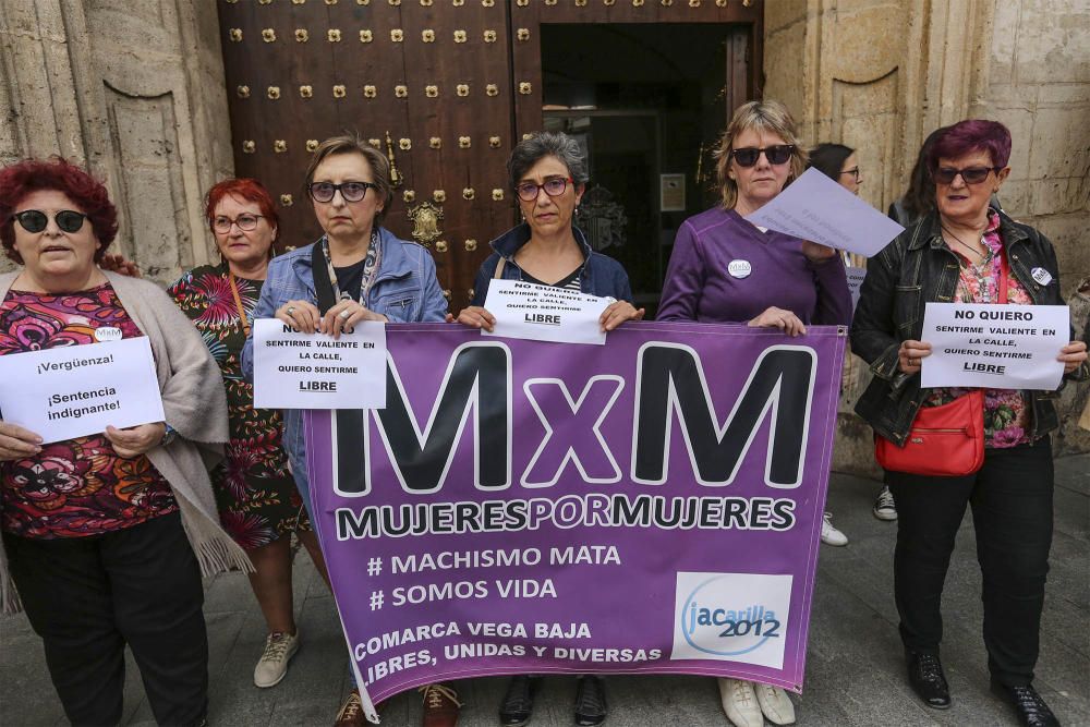 Protestas sentencia manada en Torrevieja y Orihuel