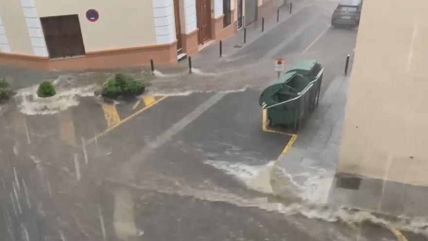 Lluvias torrenciales en Cullera