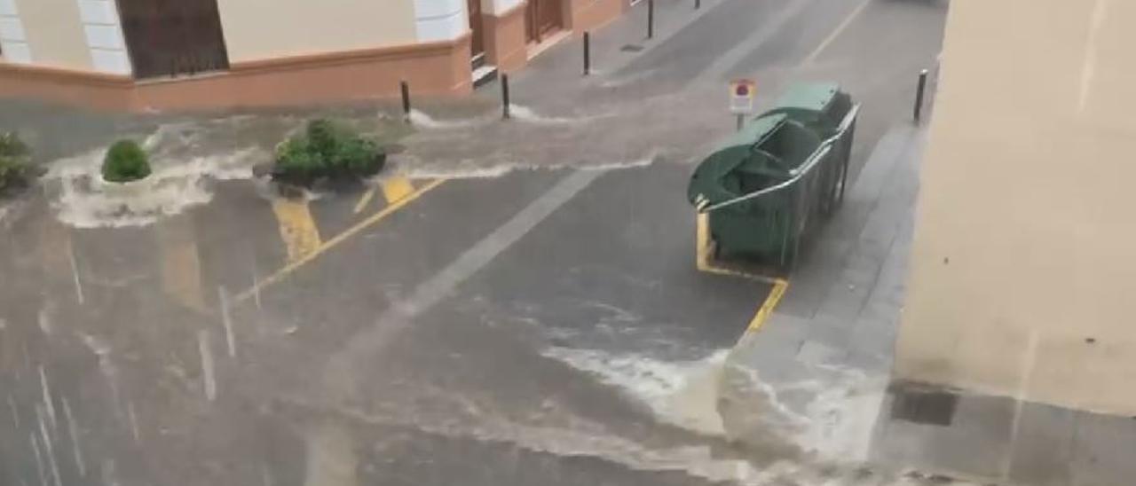 Lluvias torrenciales en Cullera