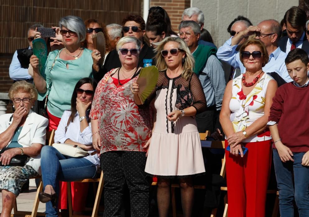 Acto del Día de la Hispanidad en el cuartel de El Rubín, en Oviedo