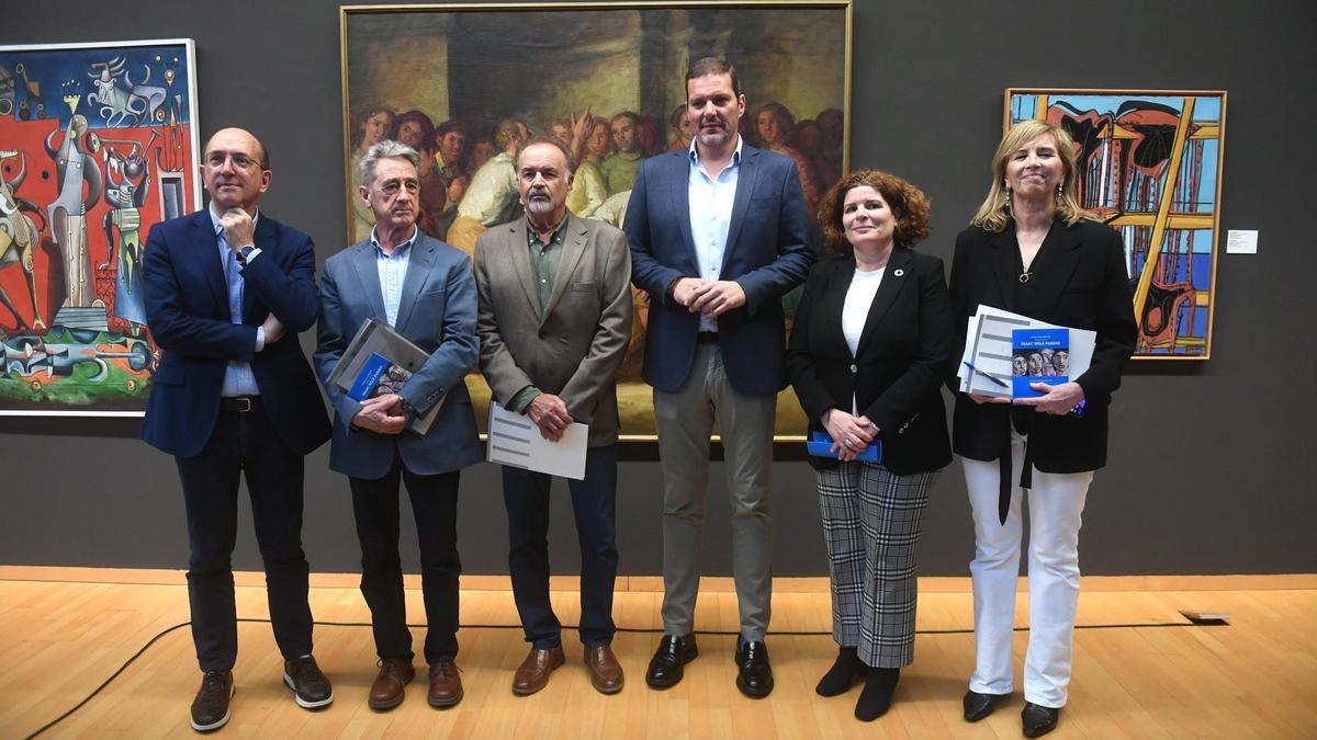 Presentación de la exposición en el Museo de Belas Artes