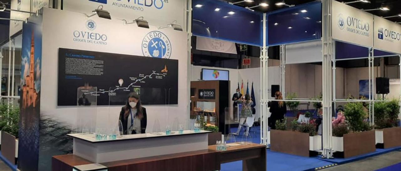 El stand de Oviedo en la última edición de Fitur, celebrada el pasado mes de mayo. | LNE