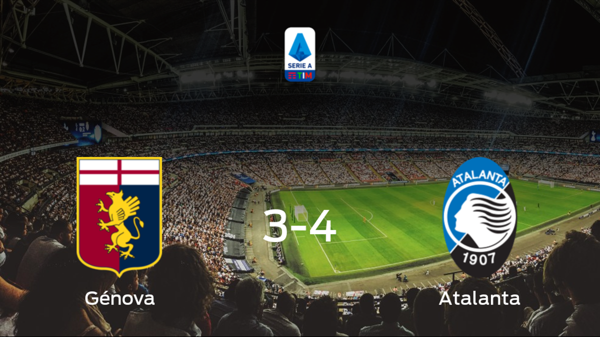 El Atalanta se lleva los tres puntos frente al Génova (3-4)