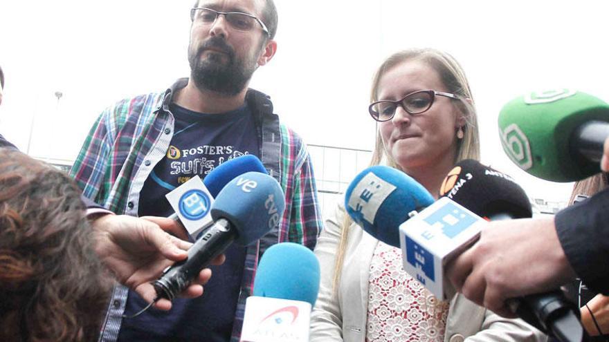 Estela Ordóñez y Antonio Lago, padres de Andrea.