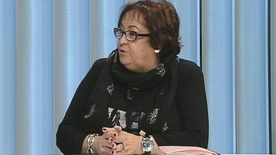 María José Broseta explicó su postura ayer en Levante TV.
