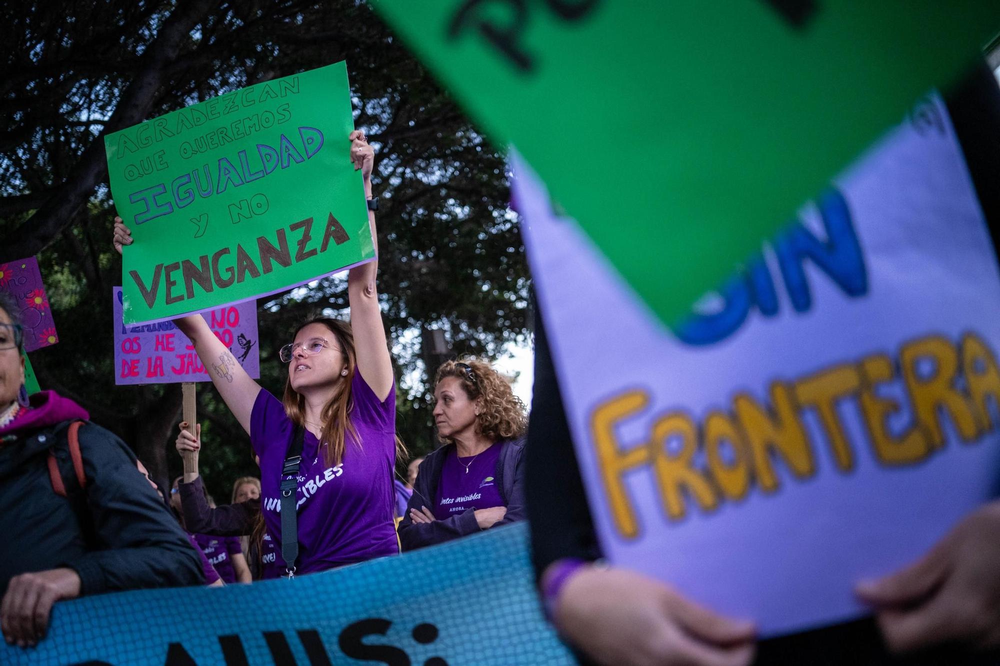 Manifestación del 8M en Santa Cruz