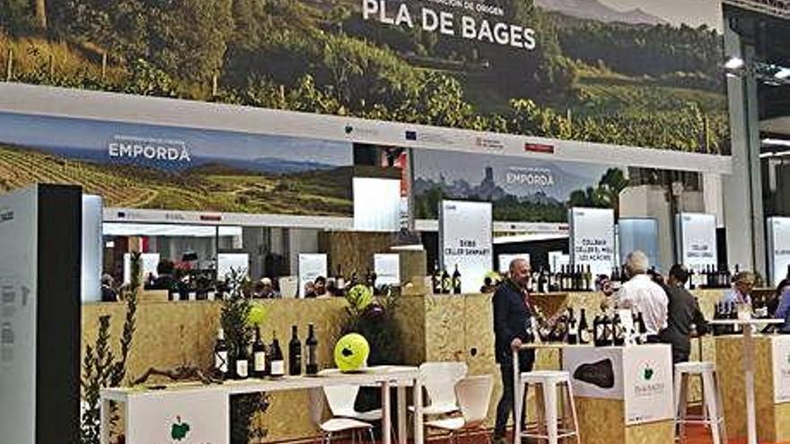 Estand de la DO Pla de Bages a la Barcelona Wine Week