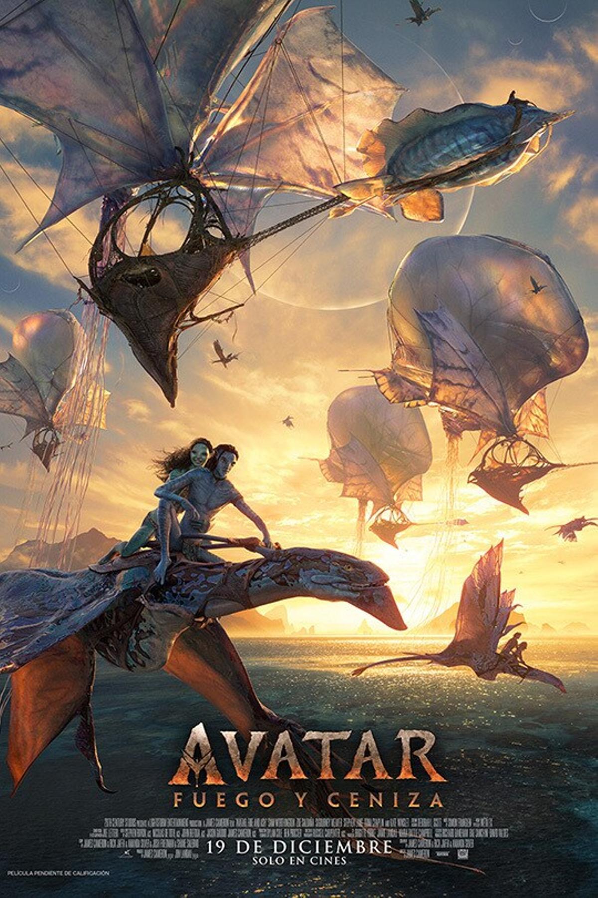 Cartel de la película 'Avatar', la cinta más vista del año.