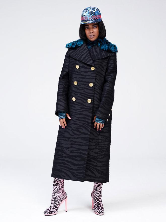 Colección Kenzo x H&M: gabardina XL
