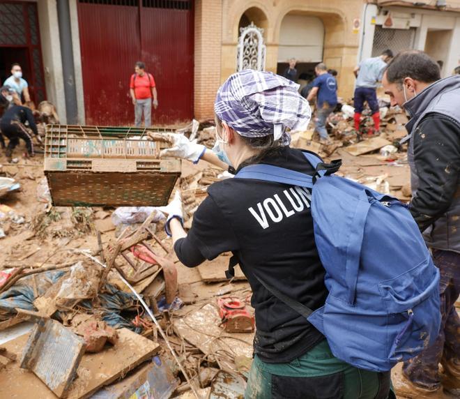 Trabajos de limpieza en Aldaia