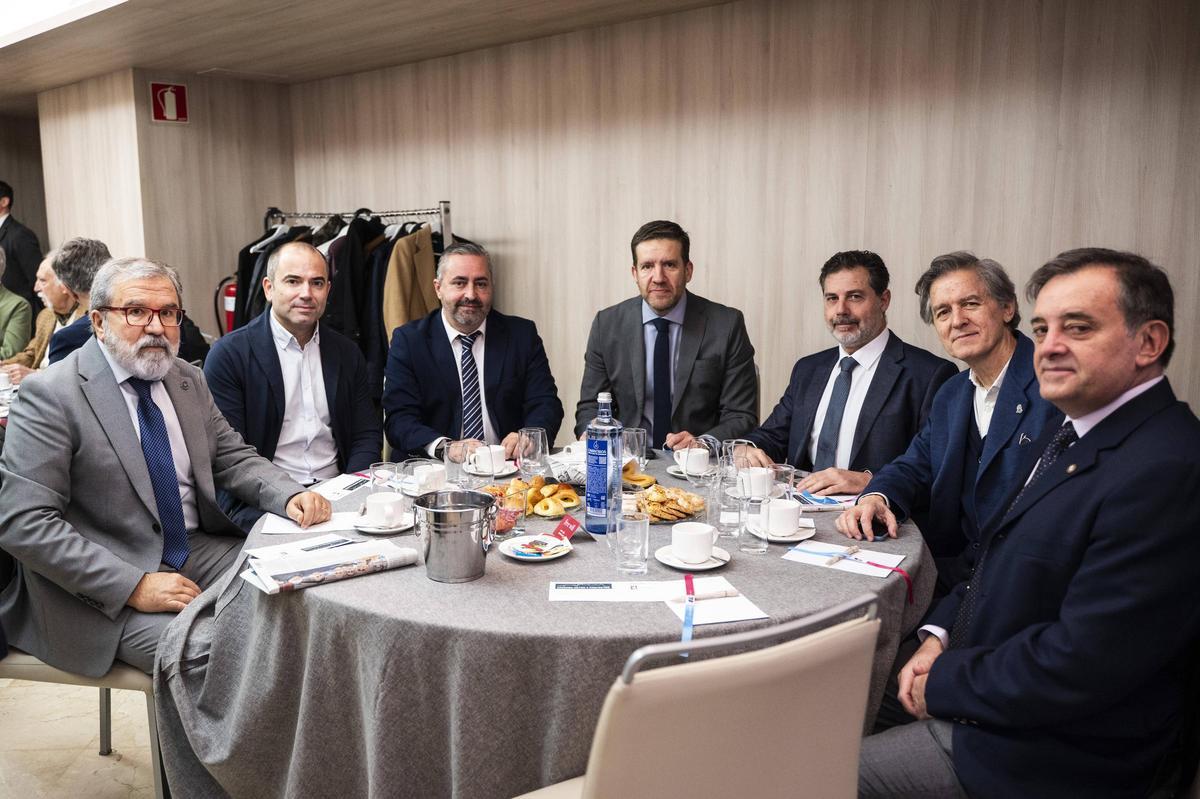 Fotogalería | Imágenes del encuentro de el Periódico Extremadura con el alcalde de Cáceres