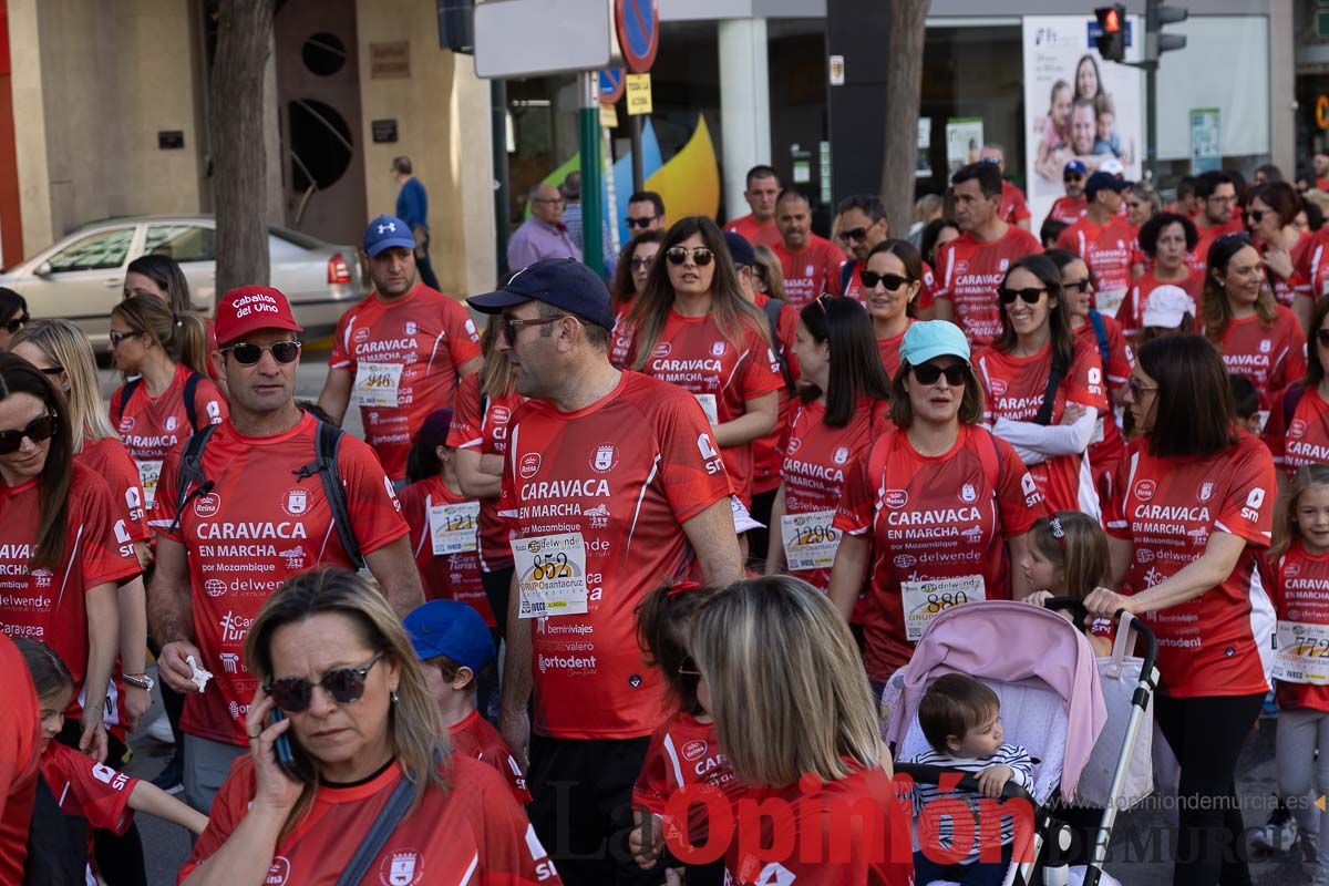 Marcha de la ONG Delwende en Caravaca
