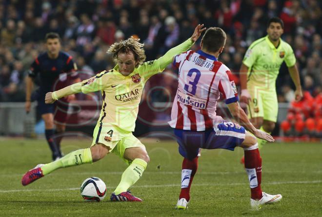 CUARTOS DE FINAL COPA DEL REY. ATLÉTICO DE MADRID 2- FCBARCELONA 3