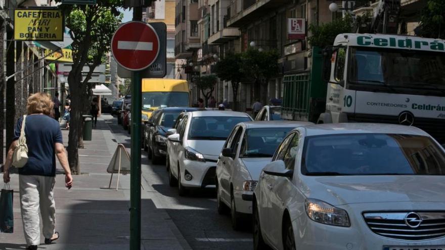 Corte de una calle durante dos horas por una mudanza