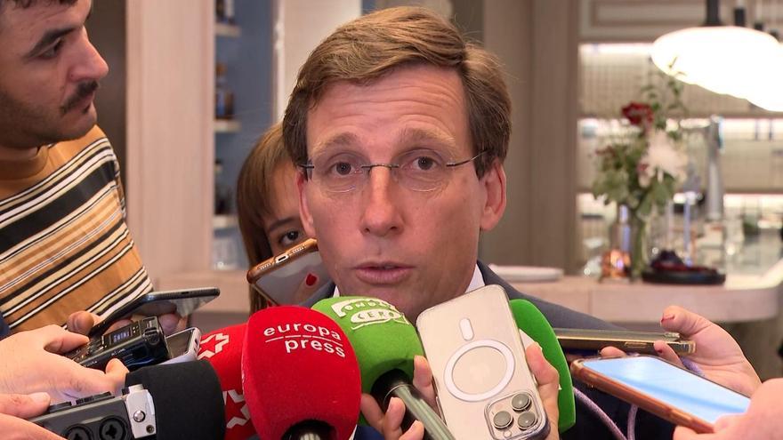 Almeida critica la "hipocresía" de Gobierno con un parking para Hacienda en Bernabéu