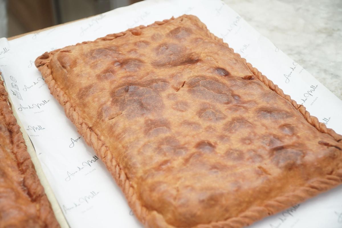 La empanada de Arca do Millo que aspira a Mejor producto sin gluten en los Premios Influceliac 2026.
