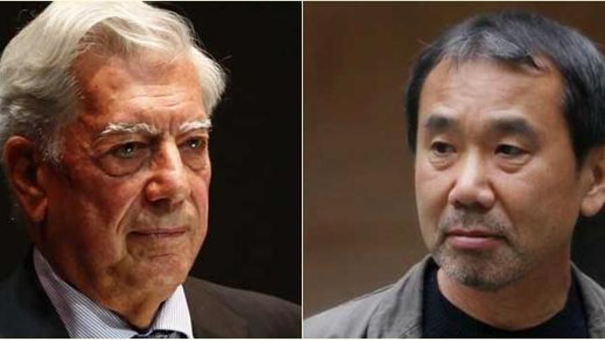 Mario Vargas Llosa y Haruki Murakami.