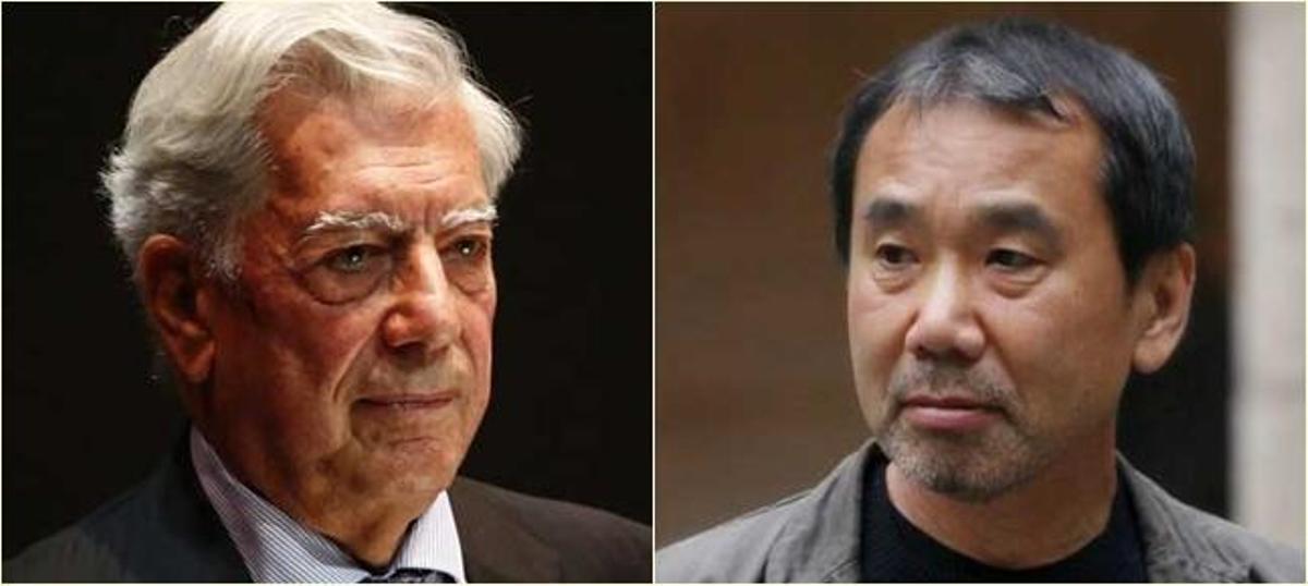 Mario Vargas Llosa y Haruki Murakami.