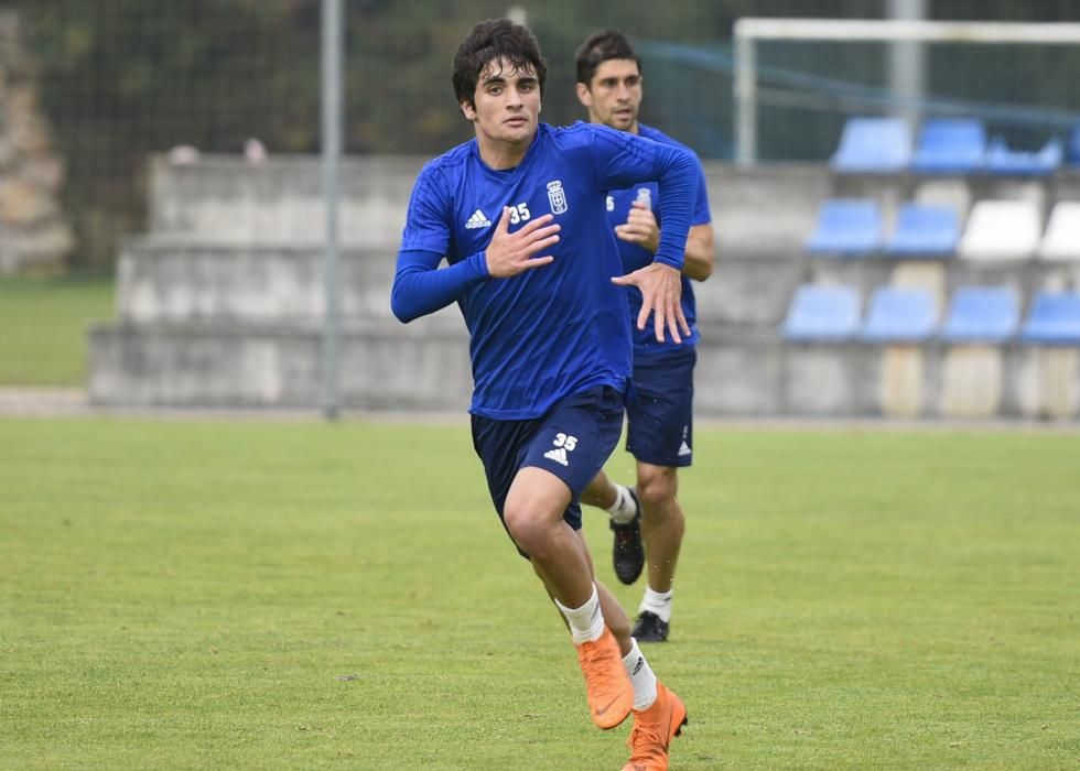 Entrenamiento del Real Oviedo