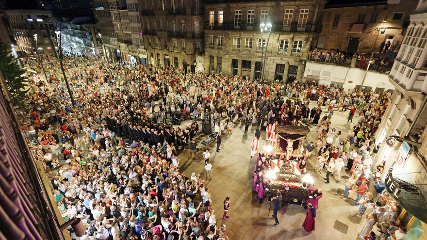 Vigo inicia hoy la celebración del Cristo de la Victoria: misas, pregón, conciertos y procesión