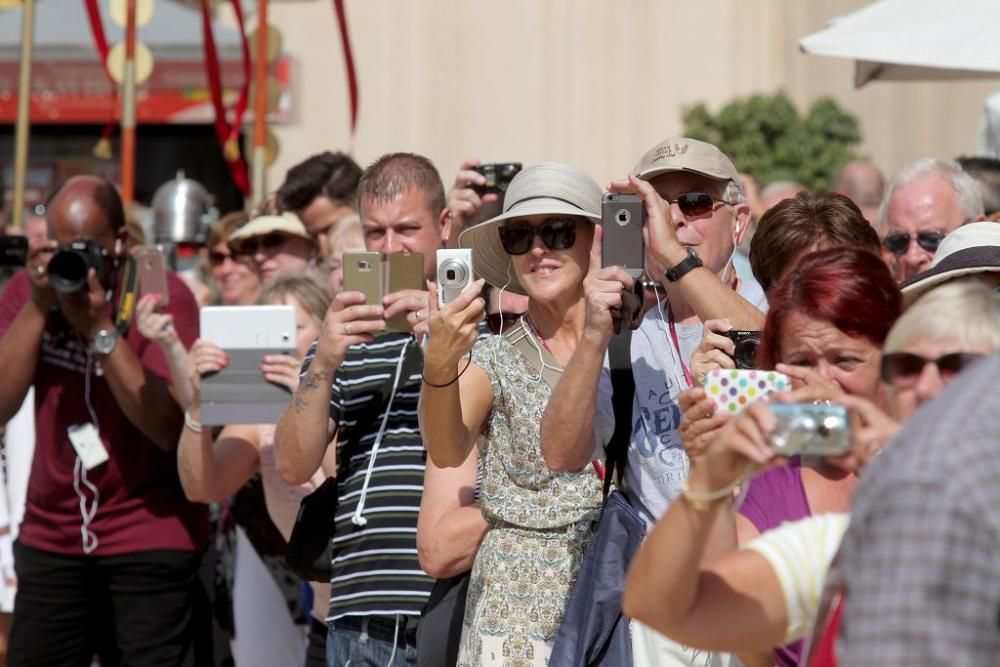 Los turistas disfrutan de Carthagineses y Romanos