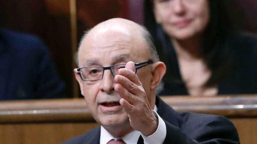 El ministro de Hacienda y Administraciones Públicas, Cristóbal Montoro.