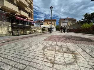 Malestar en Salinas por el inicio de las obras de la calle Campoamor: "No hemos visto a ningún obrero"