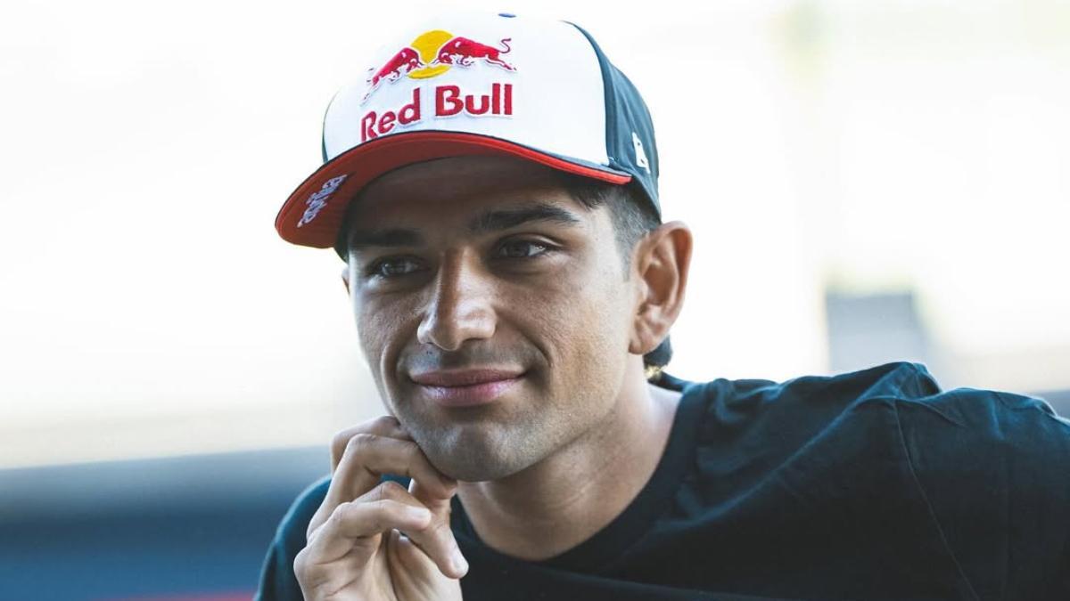 Jorge Martín durante el 'Aprilia All-Stars'