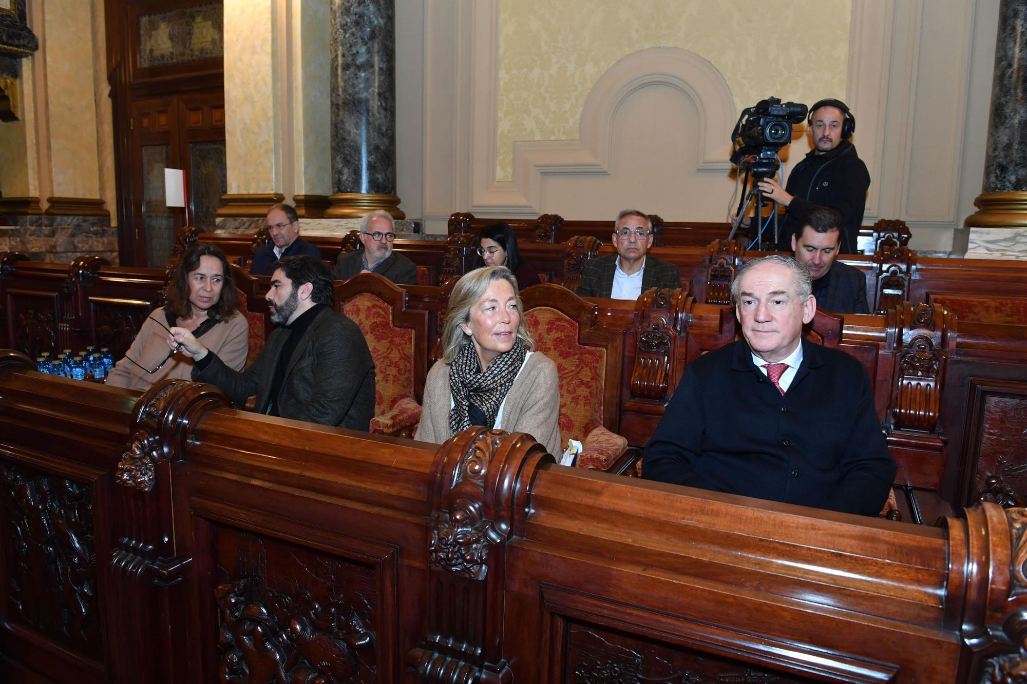 Pleno municipal en A Coruña