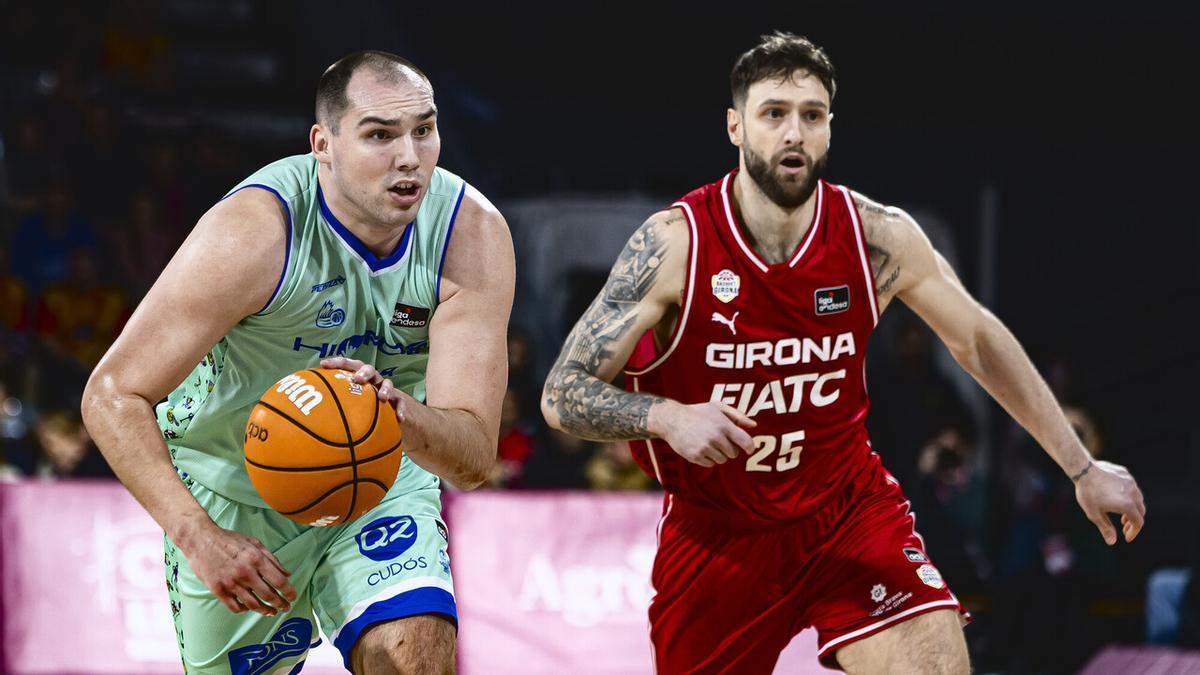 Krutwig i Maric, en una acció del partit