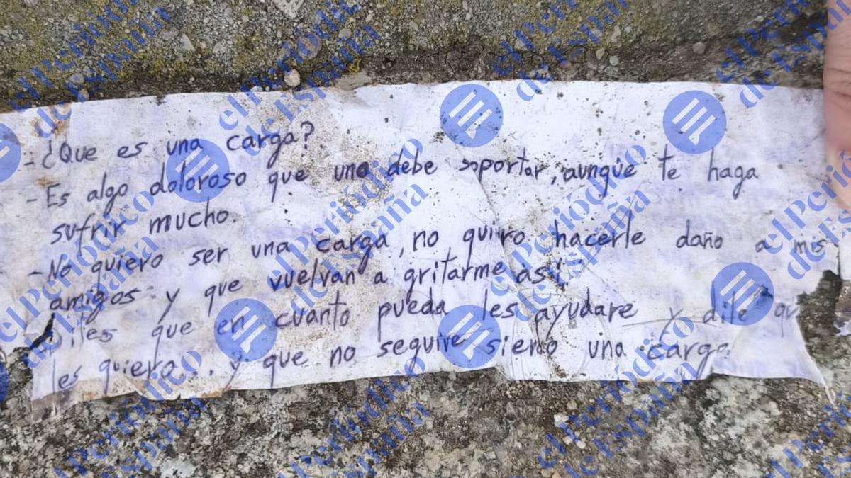 Presuntos mensajes del asesino de David en Villanueva de la Cañada