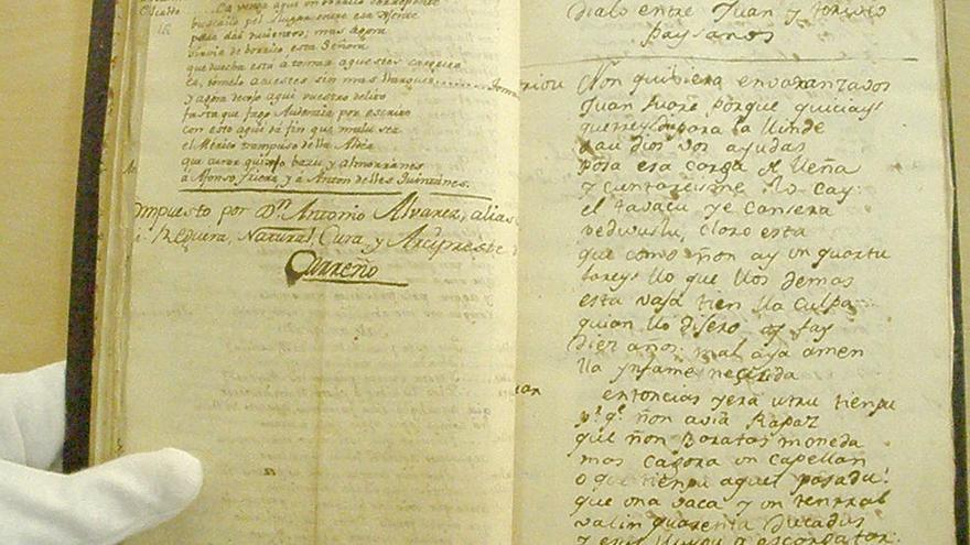 El Principado adquiere un manuscrito misceláneo en asturiano del siglo XVIII