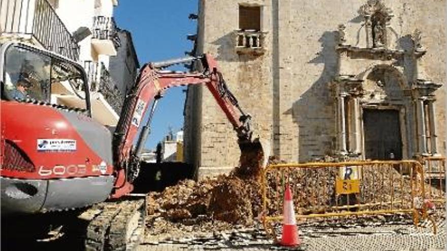 La troballa es va produir aquesta setmana en un lateral de la plaça de l&#039;Església.