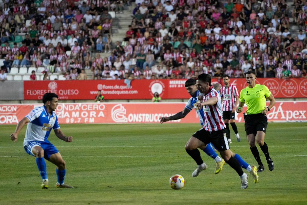 GALERÍA | Las imágenes del primer asalto de la eliminatoria entre el Zamora CF y el Sabadell