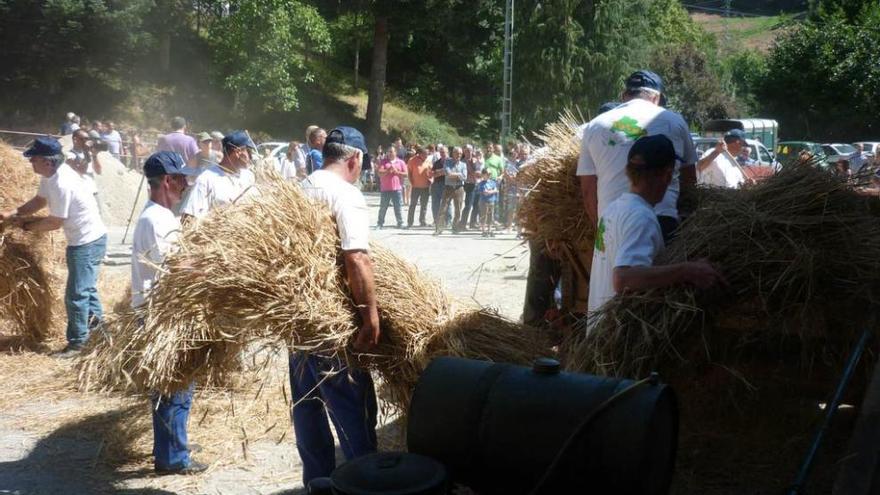 Fiesta de la Mallega en San Antolín de Ibias, el pasado mes de agosto.