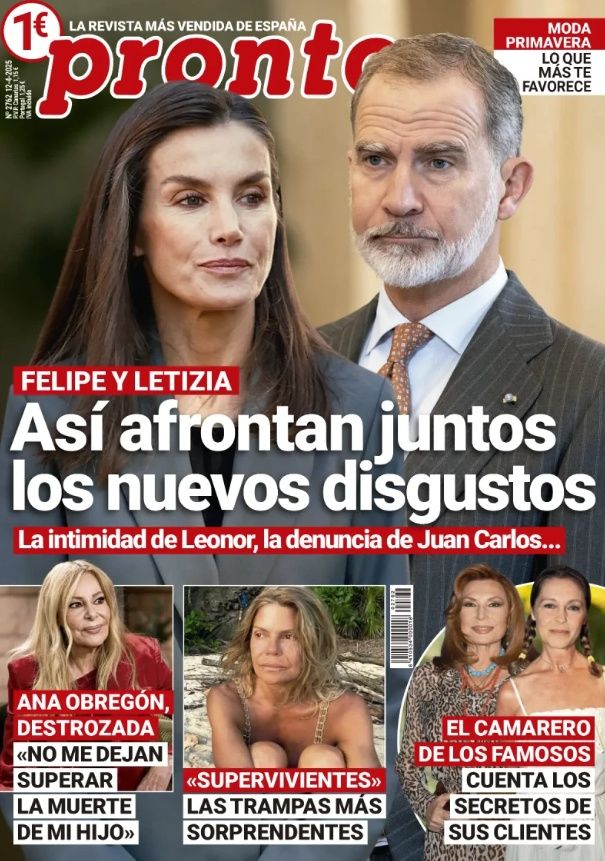 Portada de la revista PRONTO del 7 de abril de 2025